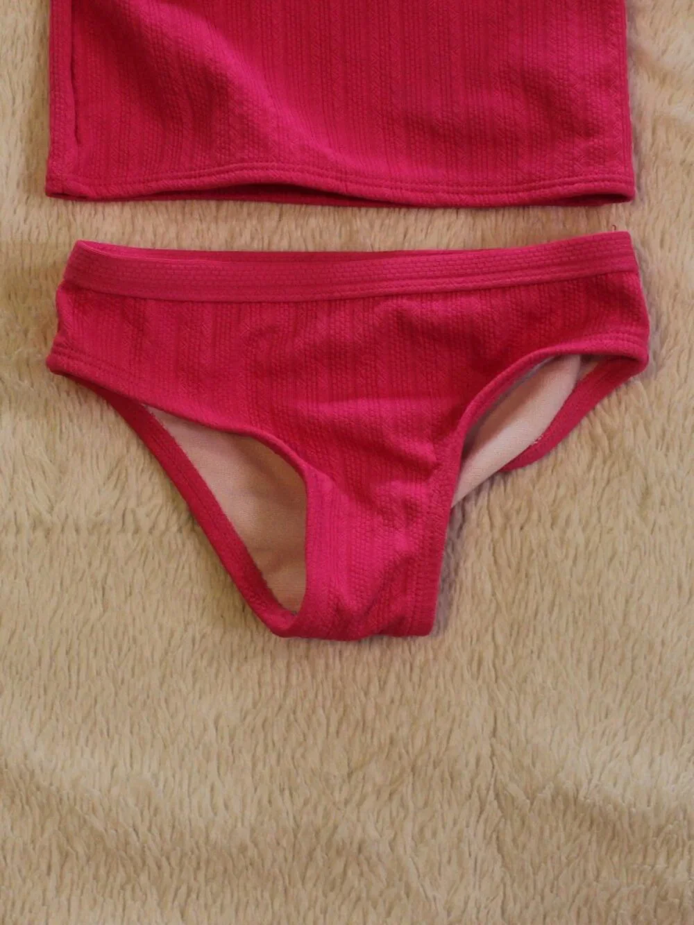 Lot of 2 Toddler Girl Two Piece Bathing Suits